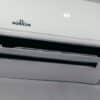 White air conditioner unit displaying 22 degrees
