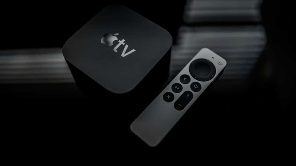 black apple tv remote control