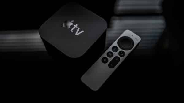 black apple tv remote control